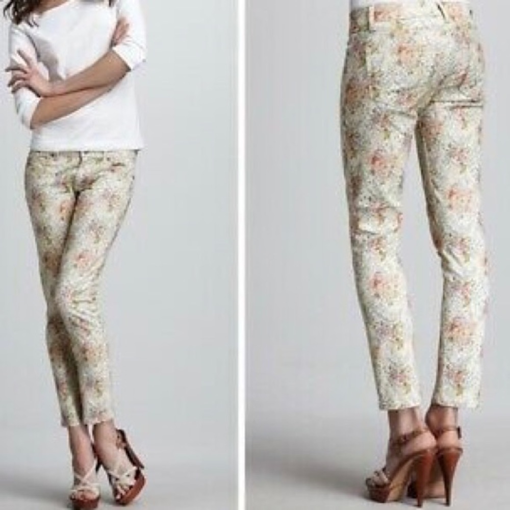 Anthropologie floral jeans! - Picture 2 of 8